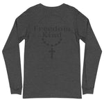 Unisex Long Sleeve Tee with Rosary Design | Freedom Kind Apparel - Image #9