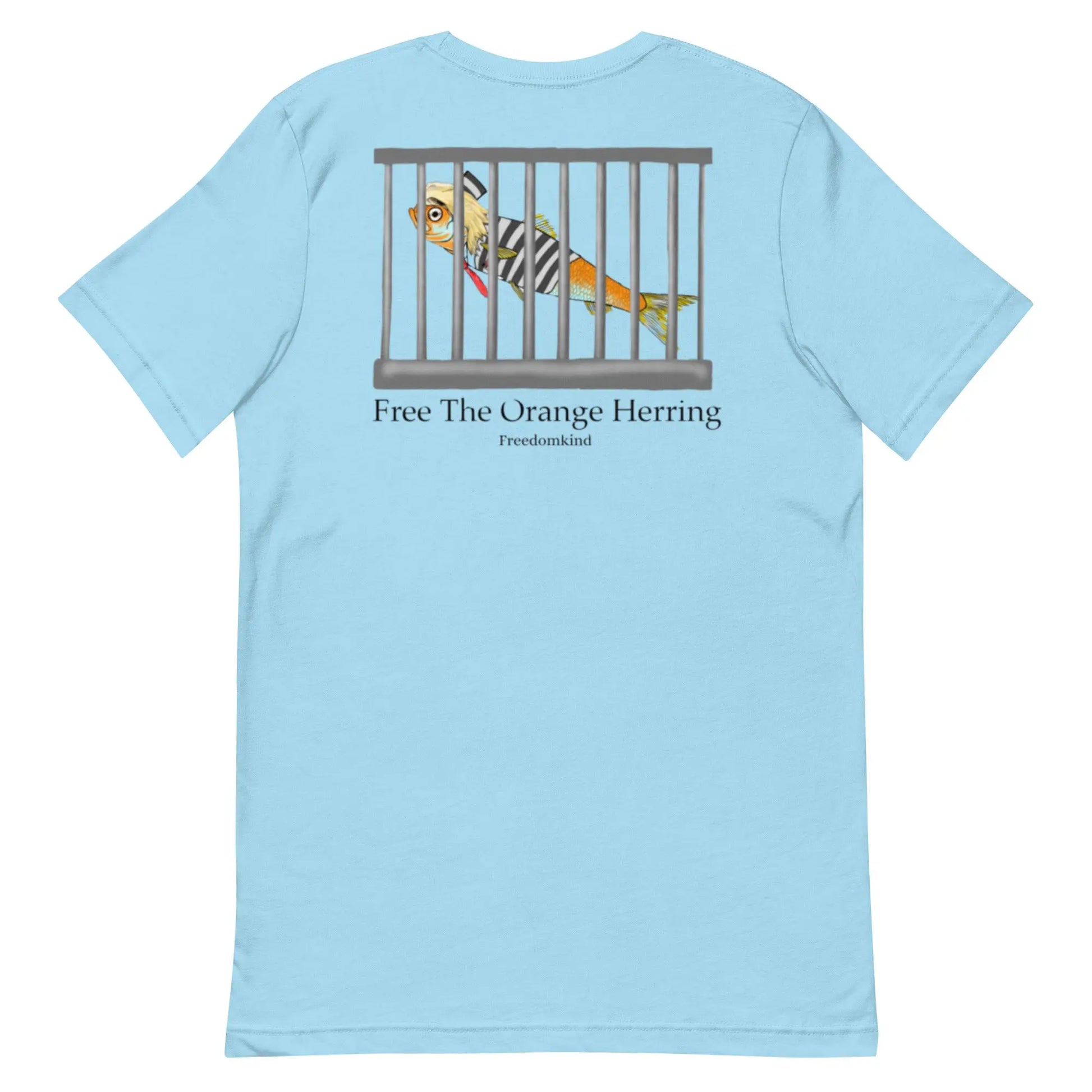 Political Commentary T-shirt: 'Free The Orange Herring' | Freedom Kind Apparel - Image #23