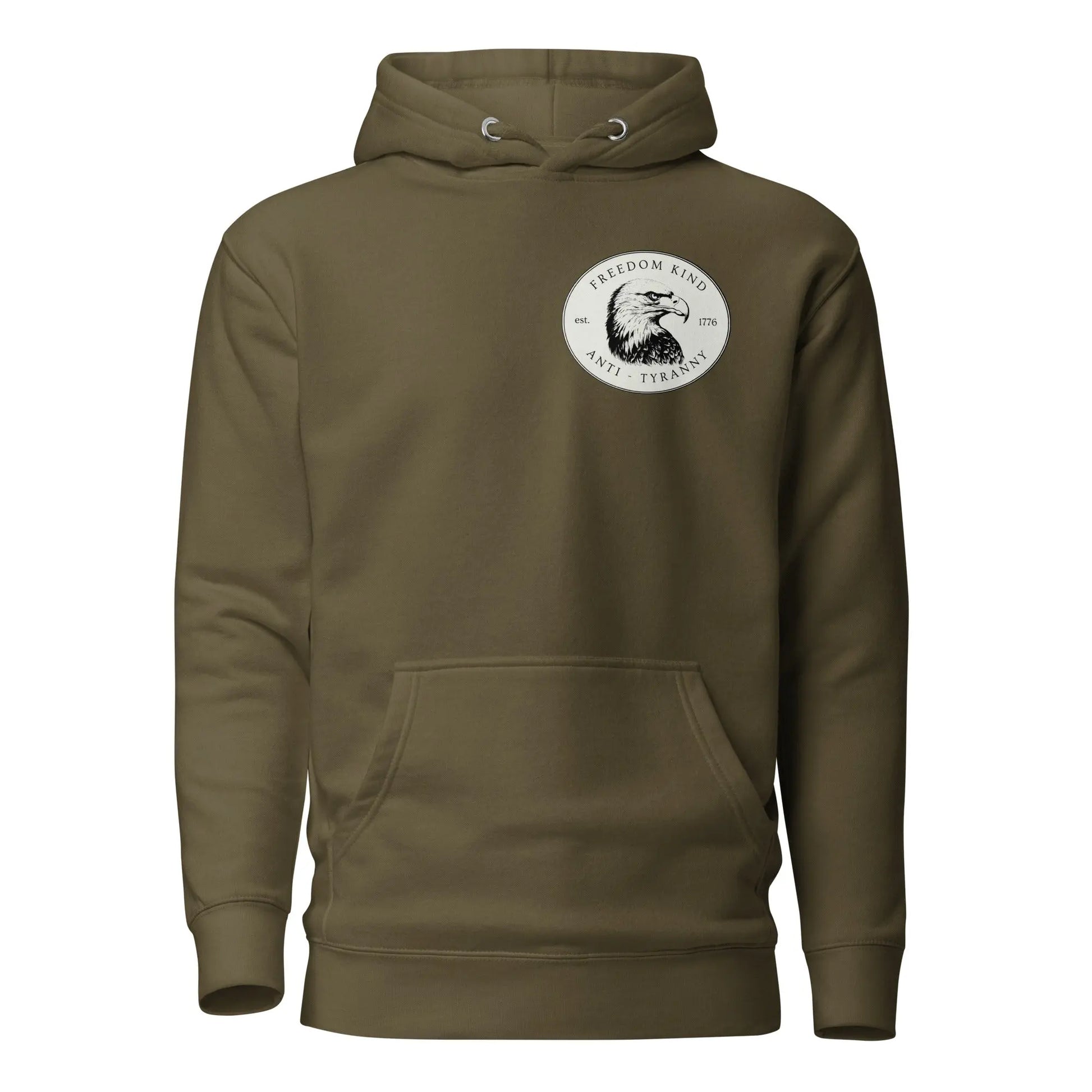Freedom Kind Bald Eagle Logo Hoodie - Image #14