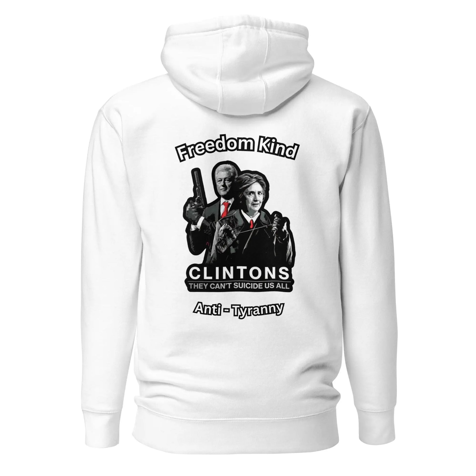 Clinton's - They Can't Suicide Us All | Men's Hoodie - Image #24