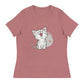 Freedom Kind Anti - Tyranny Kitten Women's Relaxed T-Shirt - Image #12