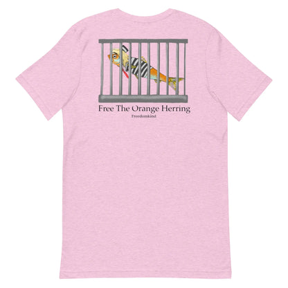 Political Commentary T-shirt: 'Free The Orange Herring' | Freedom Kind Apparel - Image #11