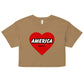 Love America | Women’s crop top - Image #3