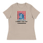 Women's Relaxed T-Shirt: 'I Didn't Vote For Communism' | Freedom Kind - Image #9