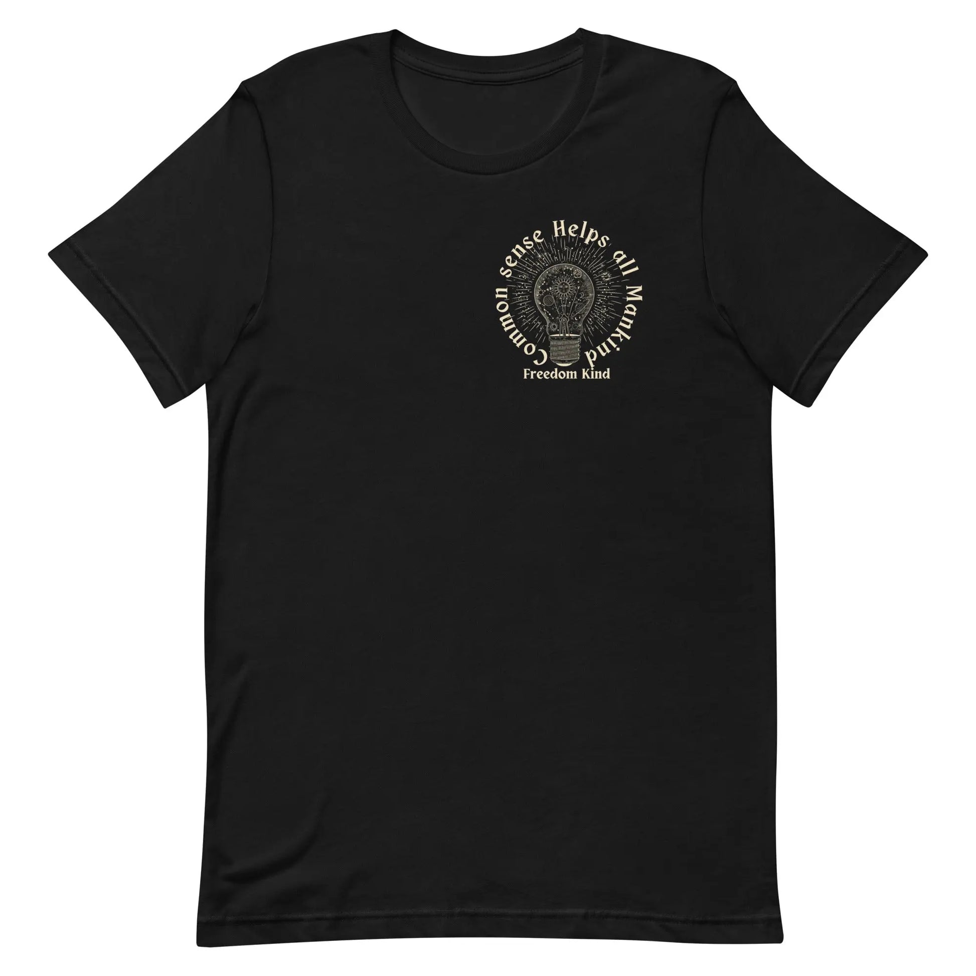 Liberty T-shirt: 'Common Sense Helps All Mankind' | Freedom Kind Apparel - Image #4