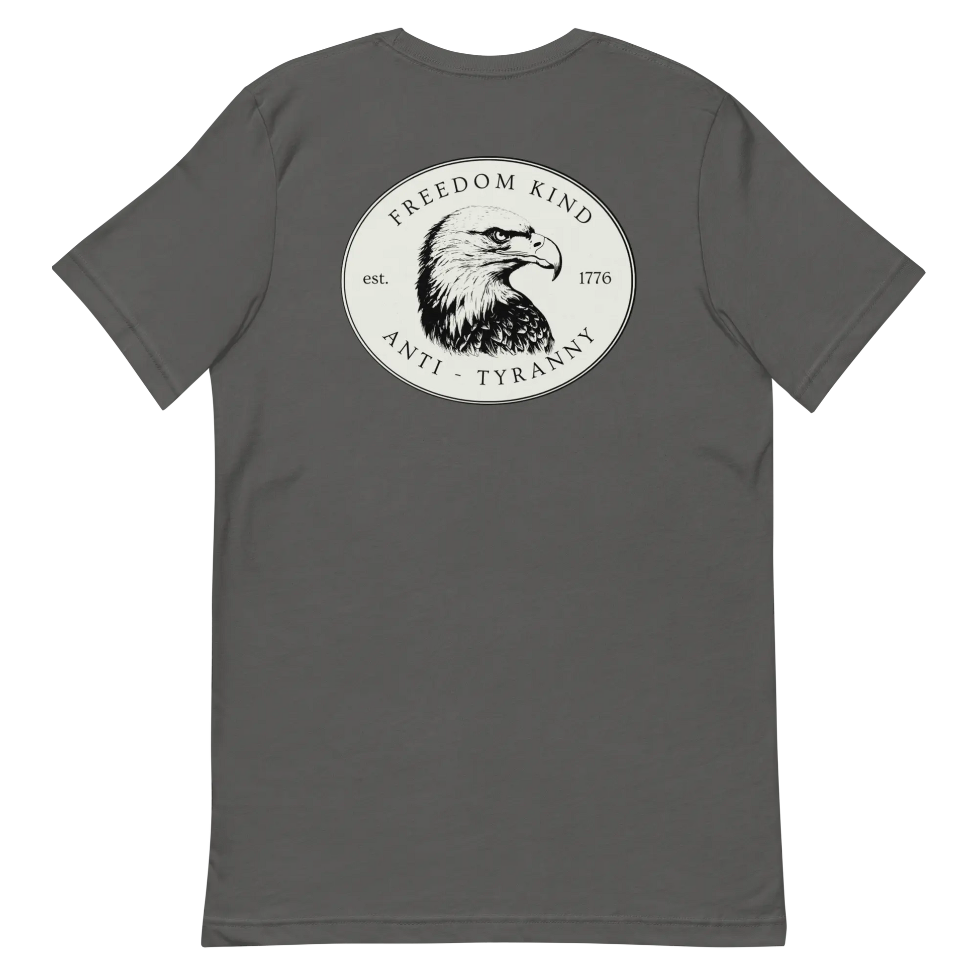Freedom Kind Bald Eagle Logo Unisex t-shirt - Image #3