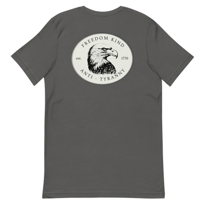 Freedom Kind Bald Eagle Logo Unisex t-shirt - Image #3