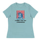 Women's Relaxed T-Shirt: 'I Didn't Vote For Communism' | Freedom Kind - Image #1