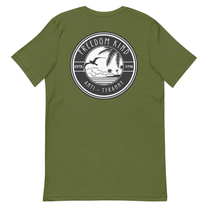 Sea Scape Logo T-shirt | Freedom Kind Apparel - Image #3