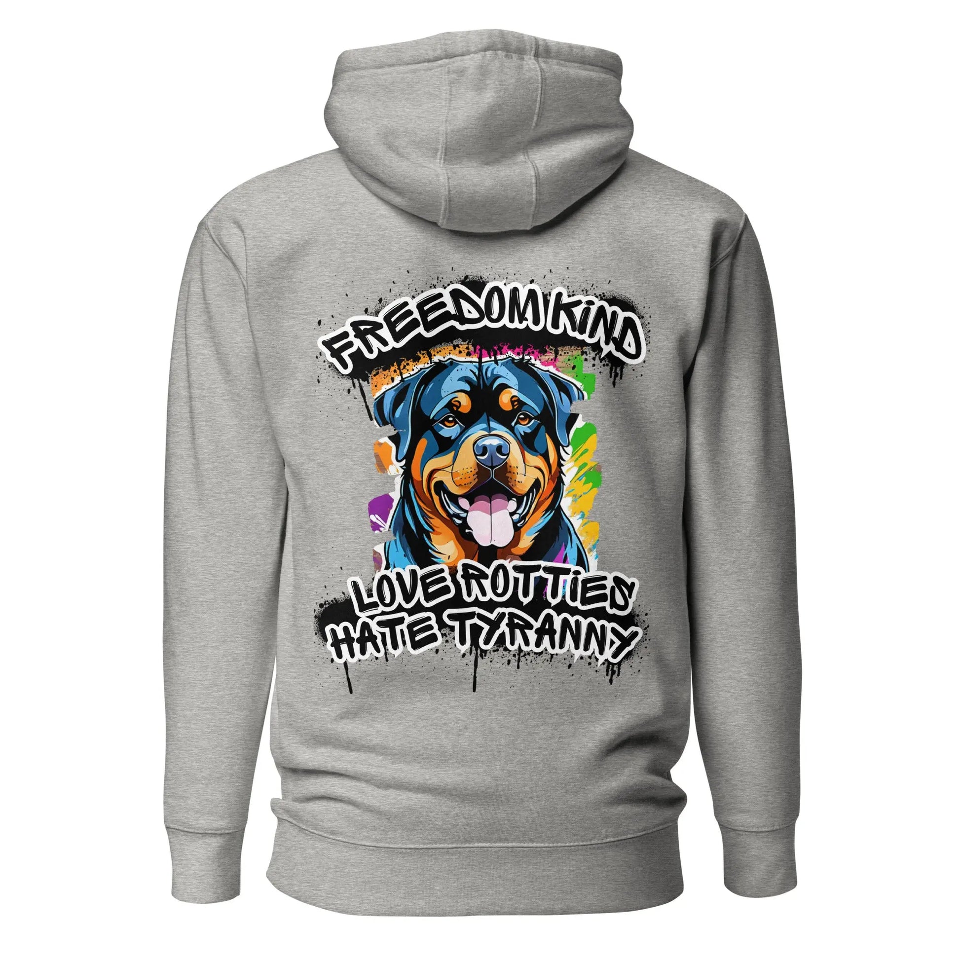 Love Rotties, Hate Tyranny | Men's Hoodie - Image #20