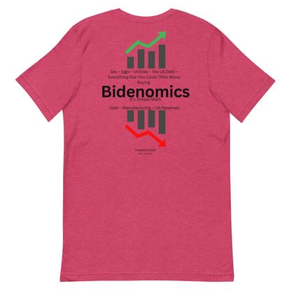 Freedom Kind Bidenomics "It's Simple Math" T-shirt - Image #11