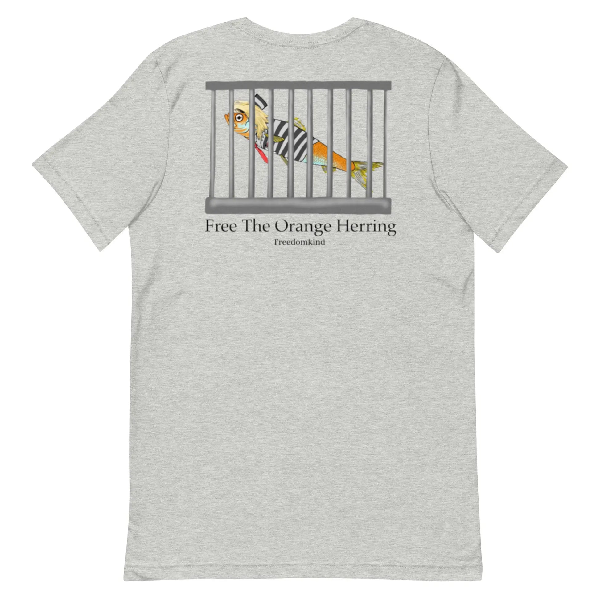 Political Commentary T-shirt: 'Free The Orange Herring' | Freedom Kind Apparel - Image #21