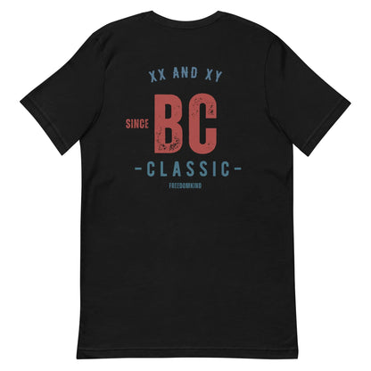 Classic 'XX & XY Since BC' T-shirt | Freedom Kind Apparel - Image #5