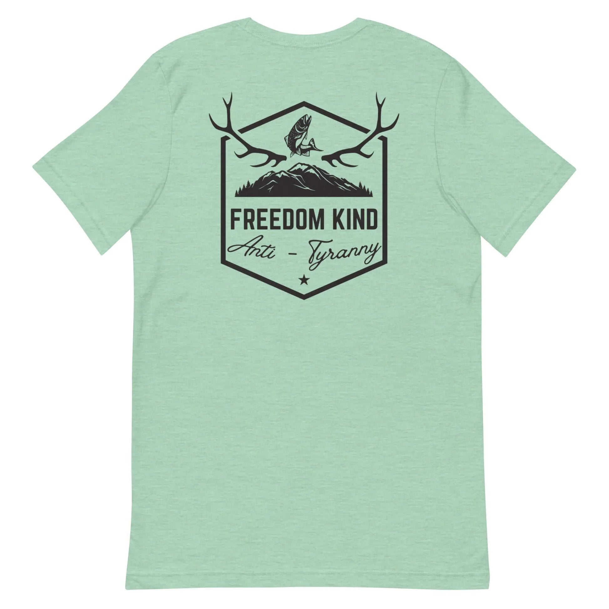 Hunting & Fishing Anti-Tyranny T-shirt | Freedom Kind Apparel - Image #1