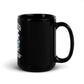 Whiter Flower | Freedom Kind Black Glossy Mug - Image #5