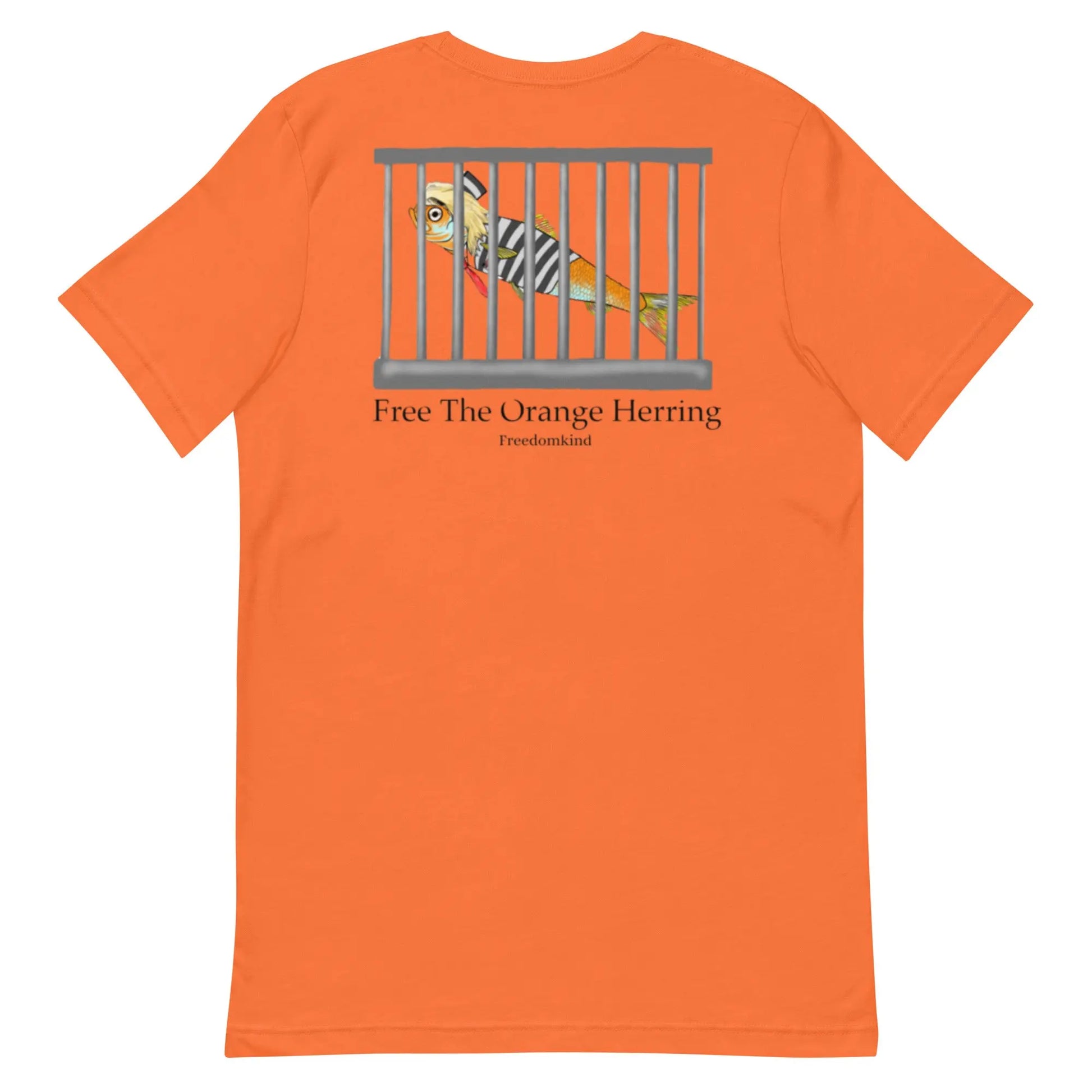 Political Commentary T-shirt: 'Free The Orange Herring' | Freedom Kind Apparel - Image #9