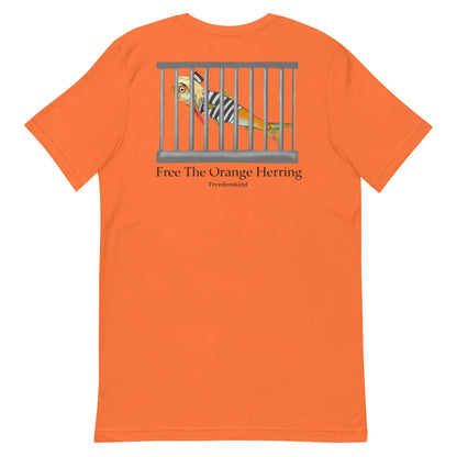 Political Commentary T-shirt: 'Free The Orange Herring' | Freedom Kind Apparel - Image #9