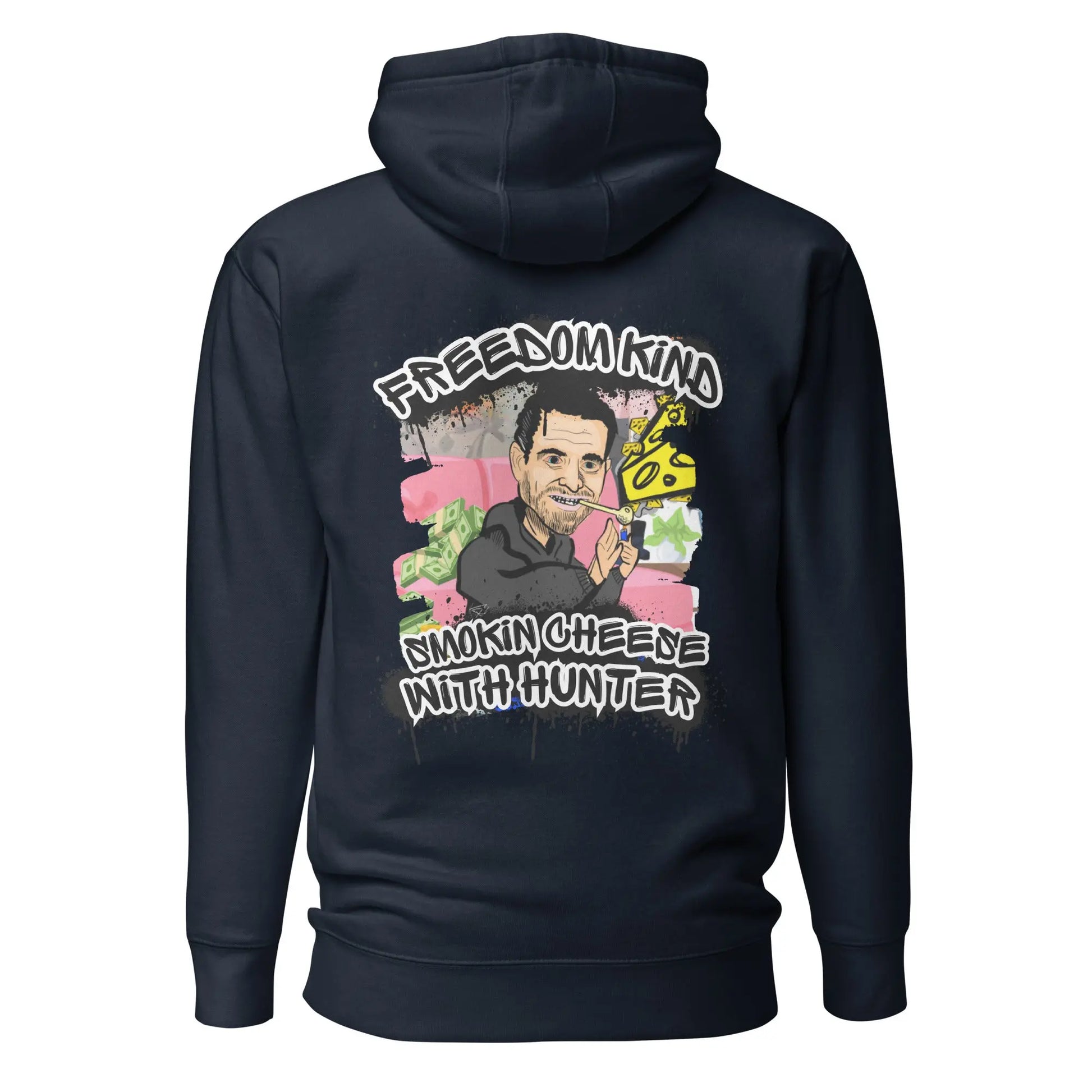 Smokin Cheese With Hunter Biden | Men's Hoodie - Image #4