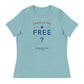 Land Of The Free ? Women's Relaxed T-Shirt | Freedom Kind Apparel - Image #16