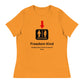 Just a Restroom Sign Women's Relaxed T-Shirt | Freedom Kind Apparel - Image #10