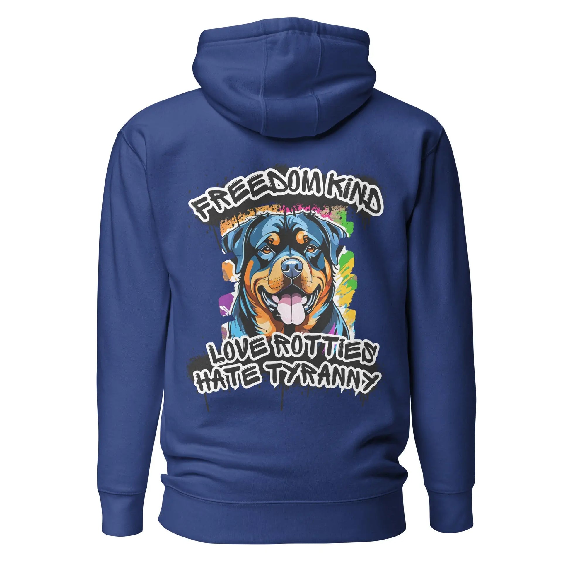 Love Rotties, Hate Tyranny | Men's Hoodie - Image #10