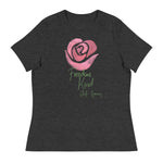 Women's Relaxed T-Shirt with Rose Design | Freedom Kind Apparel - Image #5