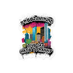 Love Jacksonville Hate Tyranny | Bubble-free Stickers - Image #3