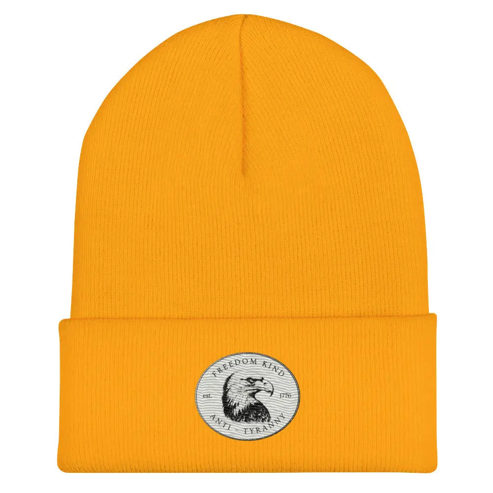 Freedom Kind Bald Eagle Logo Cuffed Beanie - Image #11
