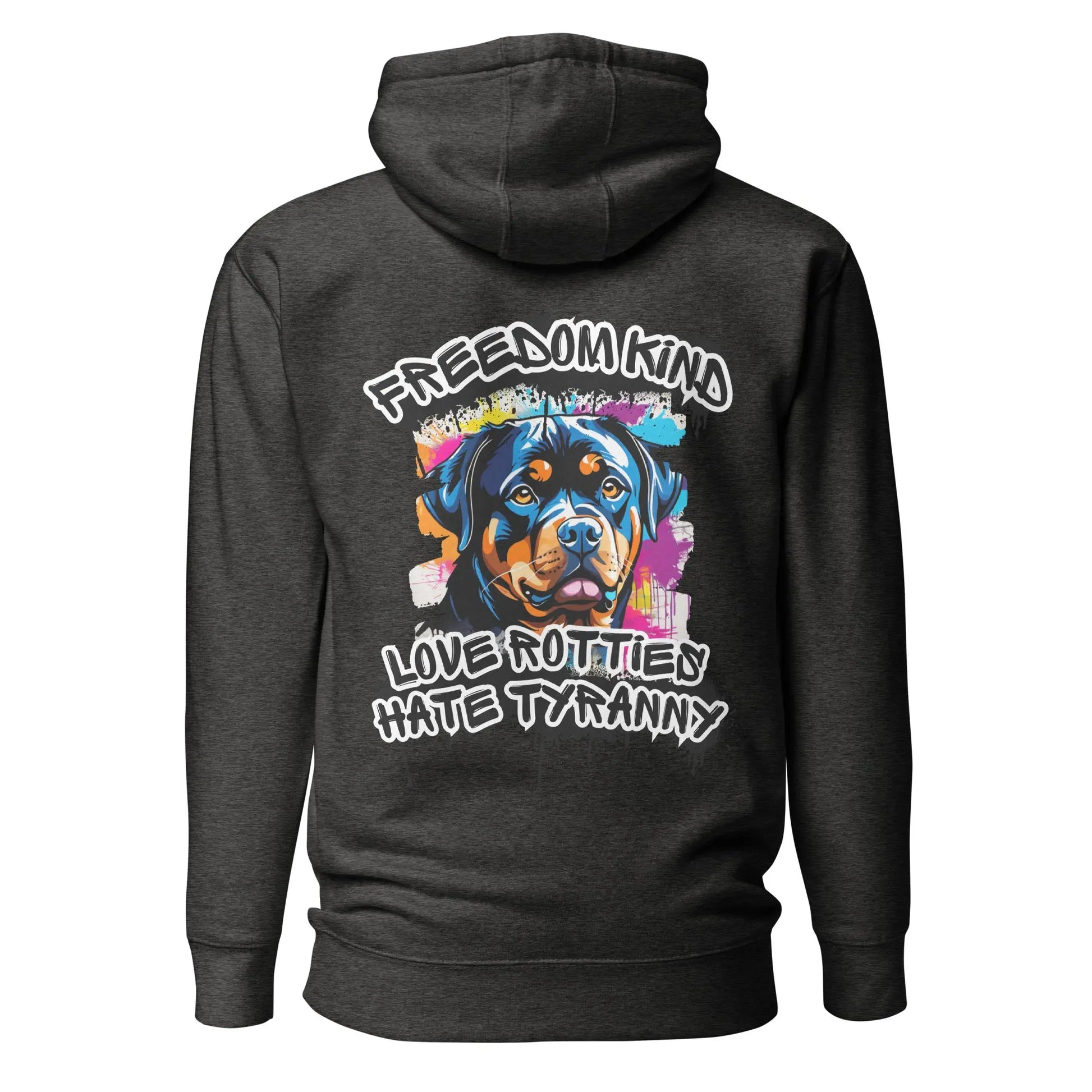 Love Rotties, Hate Tyranny | Men's Hoodie - Image #9
