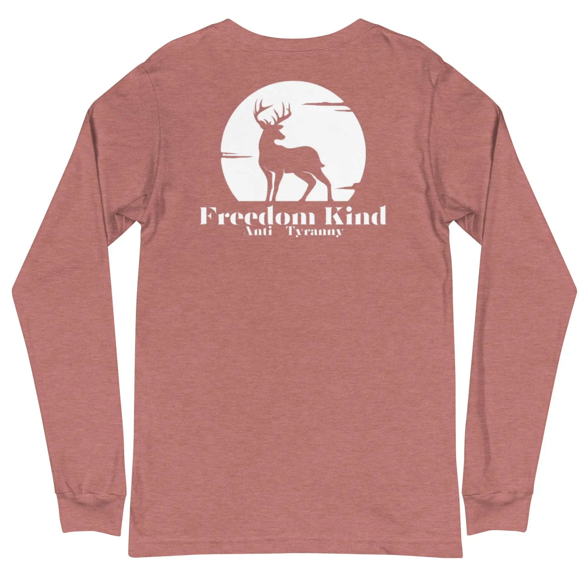 Moonlit Buck Long Sleeve Tee | Freedom Kind Apparel - Image #26
