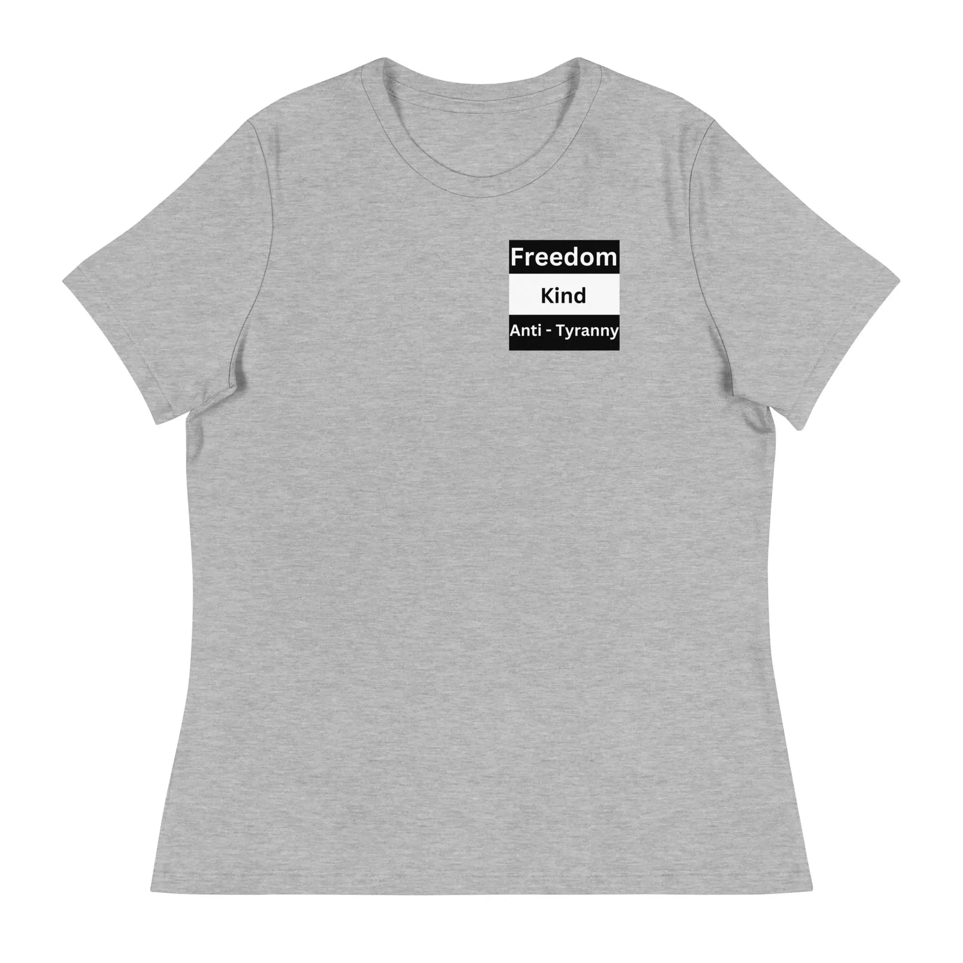 Freedom Kind "Leave Our Kids Alone" Women's Relaxed T-Shirt - Image #35