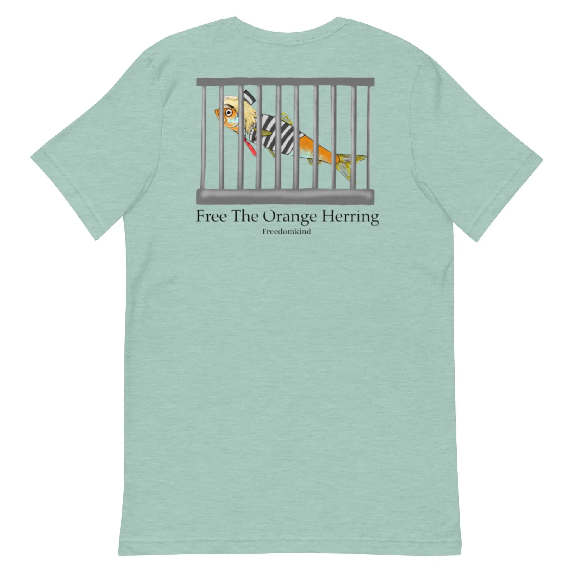 Political Commentary T-shirt: 'Free The Orange Herring' | Freedom Kind Apparel - Image #15