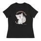 Freedom Kind Anti - Tyranny Kitten Women's Relaxed T-Shirt - Image #2