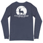 Moonlit Buck Long Sleeve Tee | Freedom Kind Apparel - Image #19