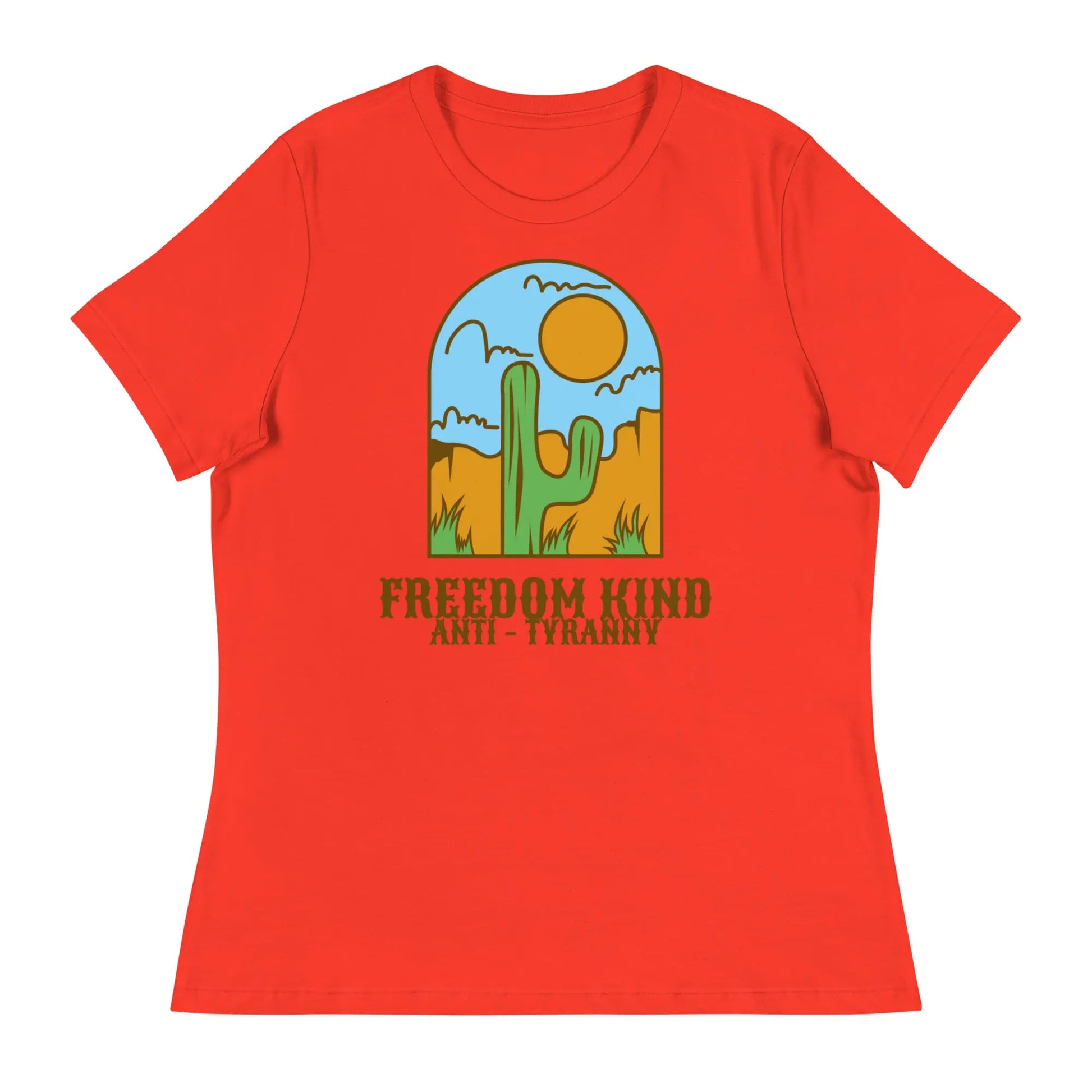 Cactus Women's Relaxed T-Shirt | Freedom Kind Apparel - Image #6