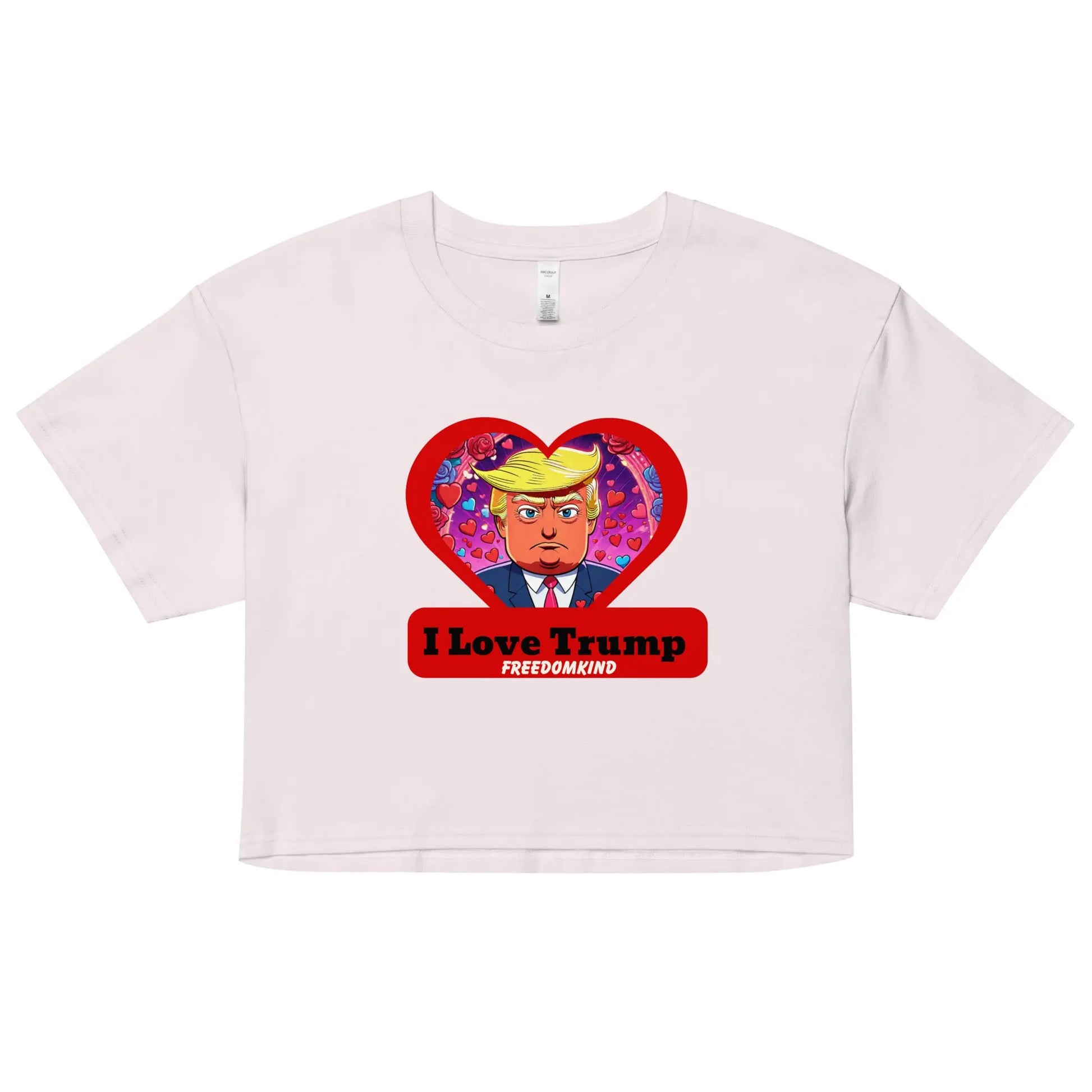 I love Trump 2 | Women’s crop top - Image #11