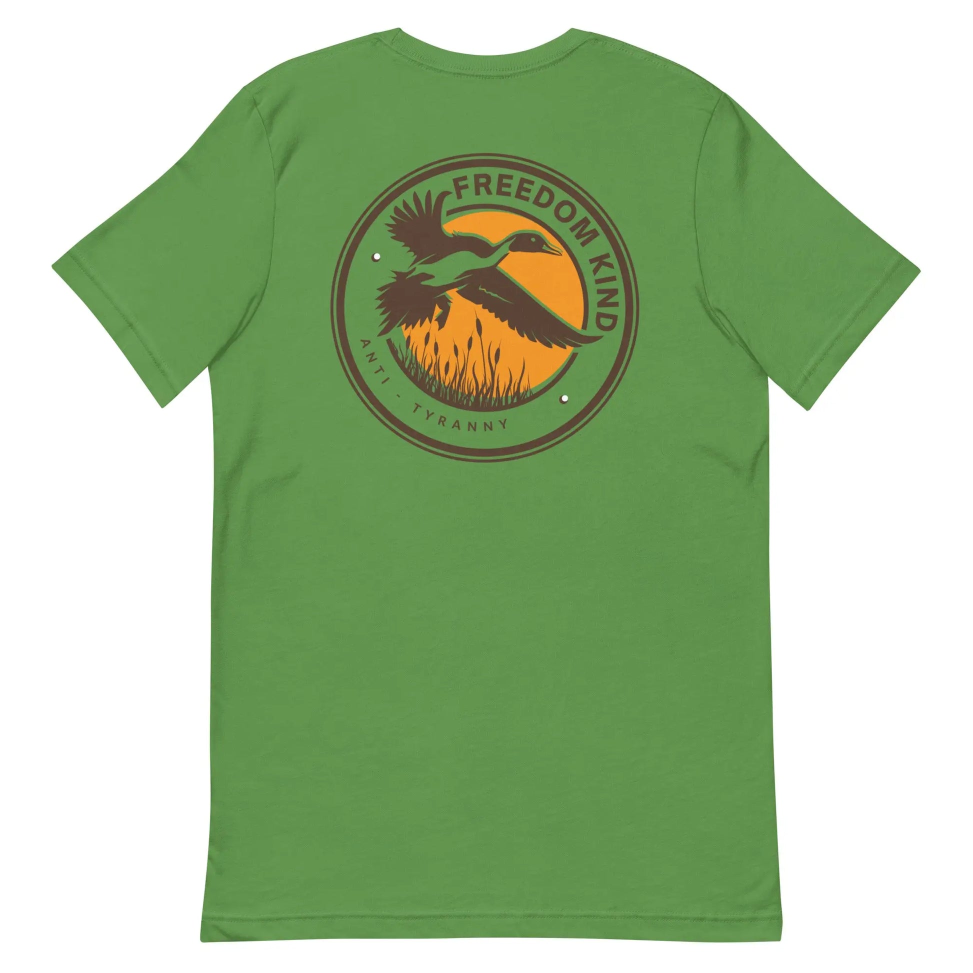 Freedom Kind Anti - Tyranny Mallard Duck T-shirt - Image #9