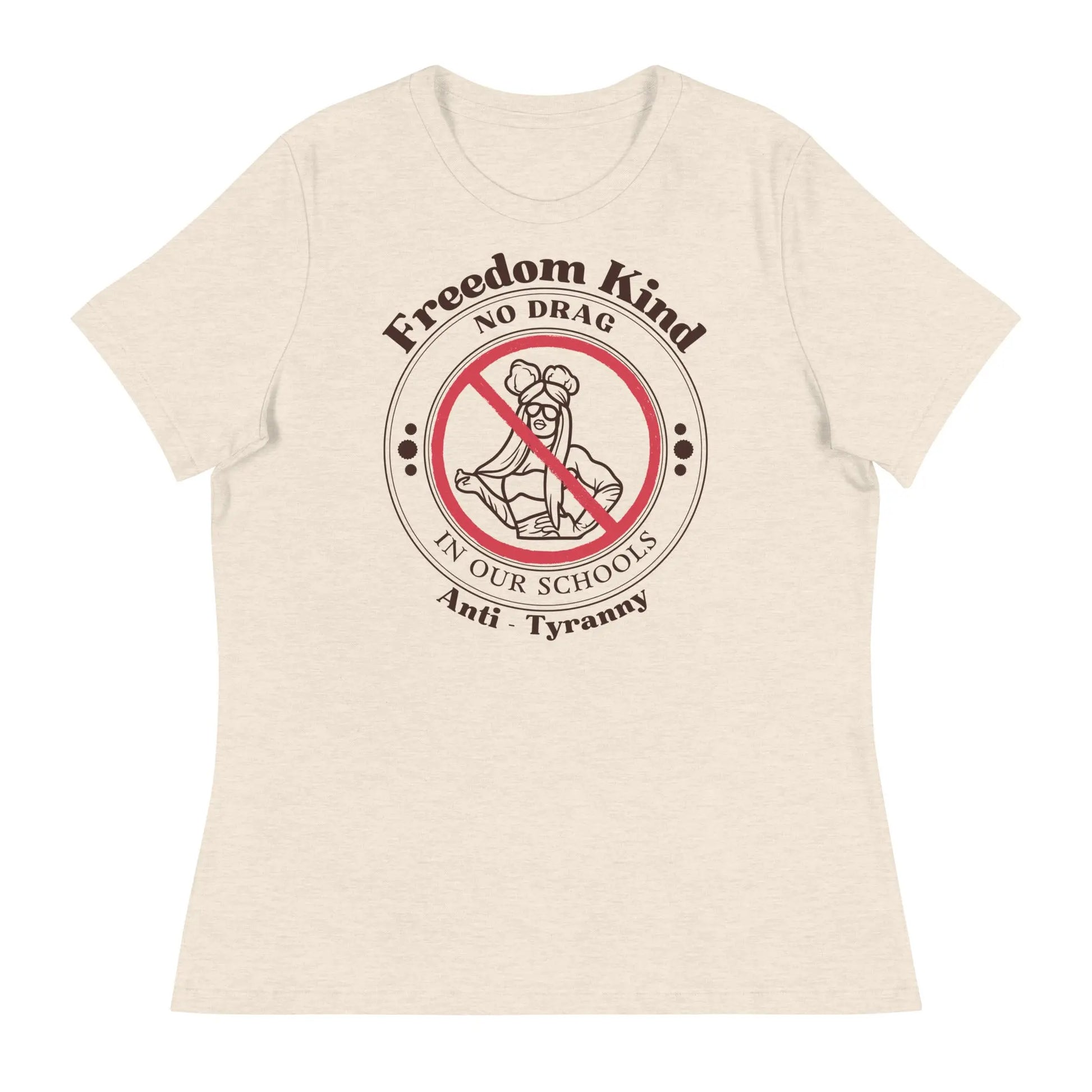 Women's Relaxed T-Shirt - 'No Drag In Our Schools' | Freedom Kind - Image #10