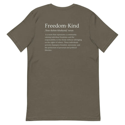 Freedom Kind Definition T-shirt - Image #11