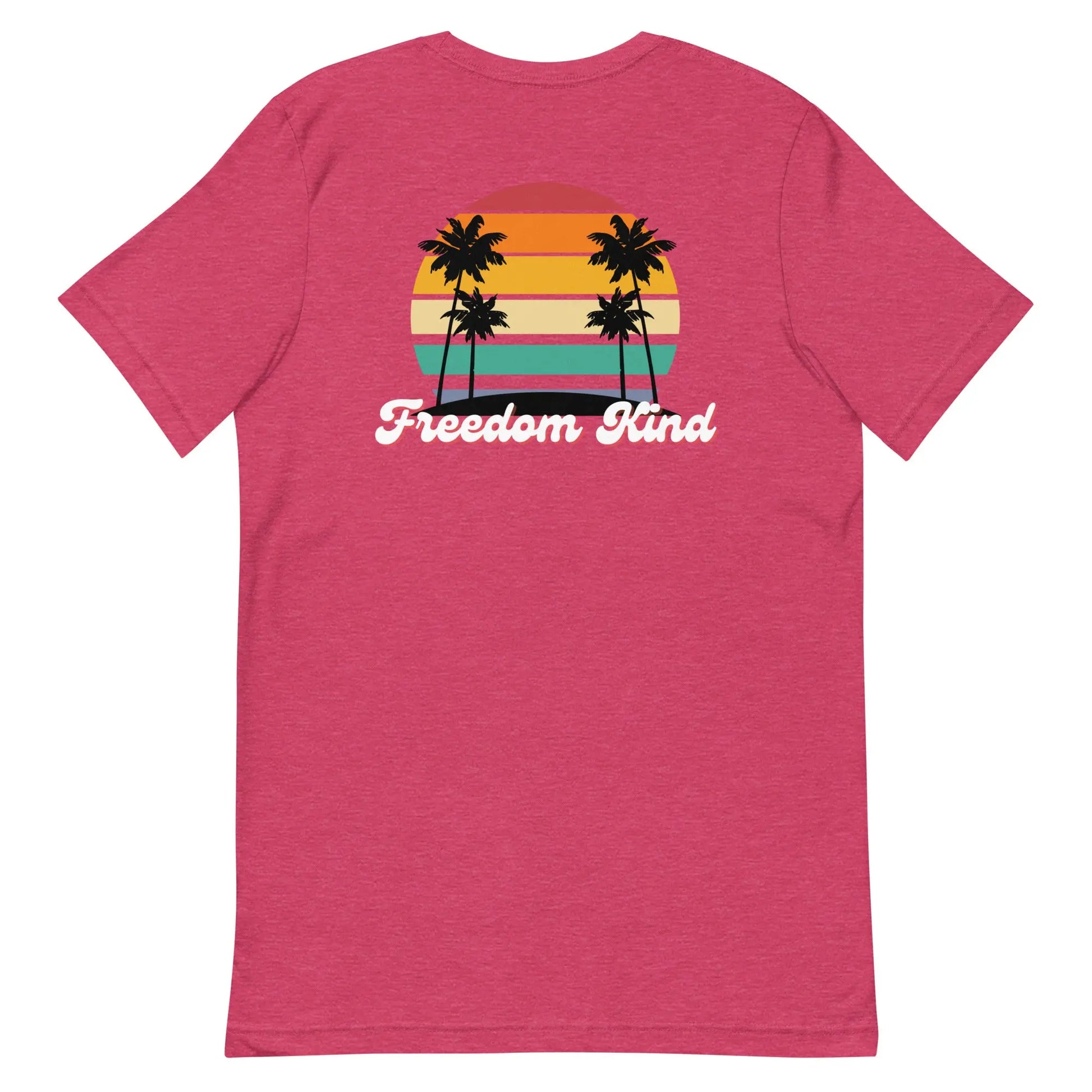 Freedom Kind Beach Sunset T-shirt - Image #5