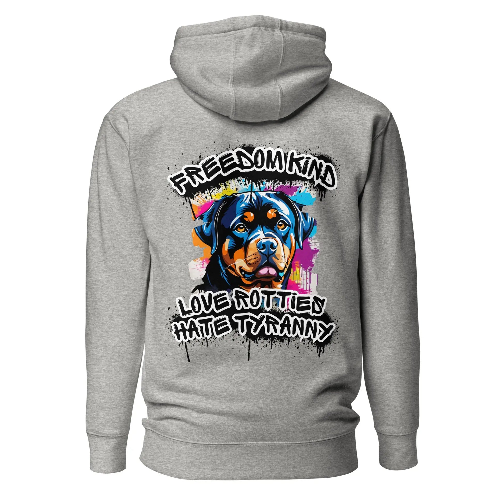 Love Rotties, Hate Tyranny | Men's Hoodie - Image #20