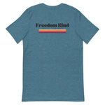 Freedom Kind Anti - Tyranny Sunset Banner T-shirt - Image #7