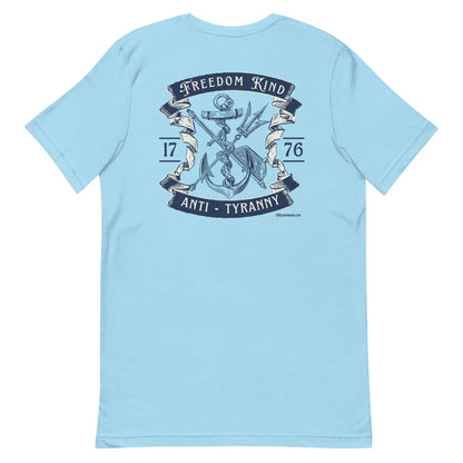 Anti-Tyranny Anchor Trident T-shirt | Freedom Kind Apparel - Image #1