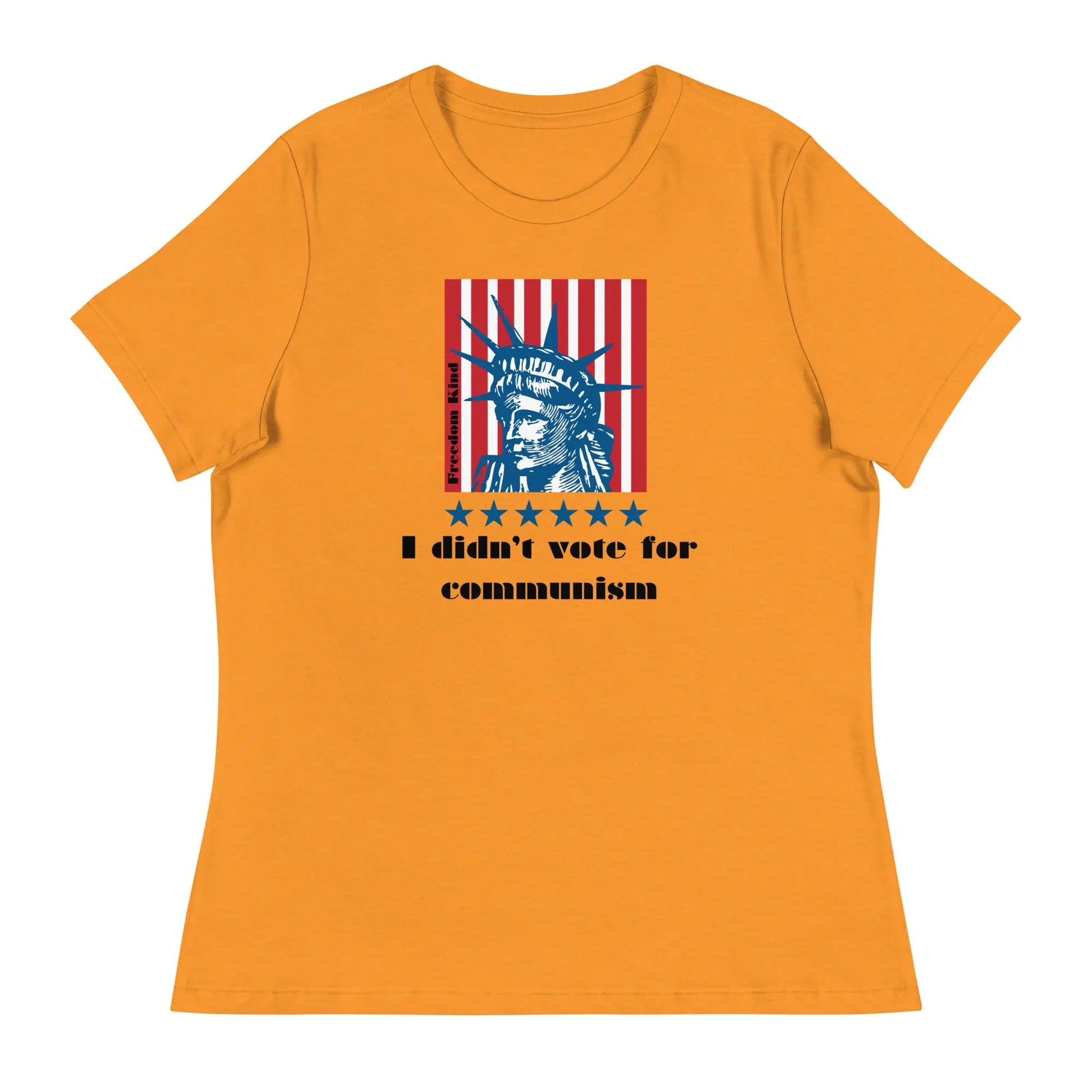 Women's Relaxed T-Shirt: 'I Didn't Vote For Communism' | Freedom Kind - Image #7