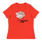 Freedom Kind Anti - Tyranny Peonies Women's Relaxed T-Shirt - Image #2