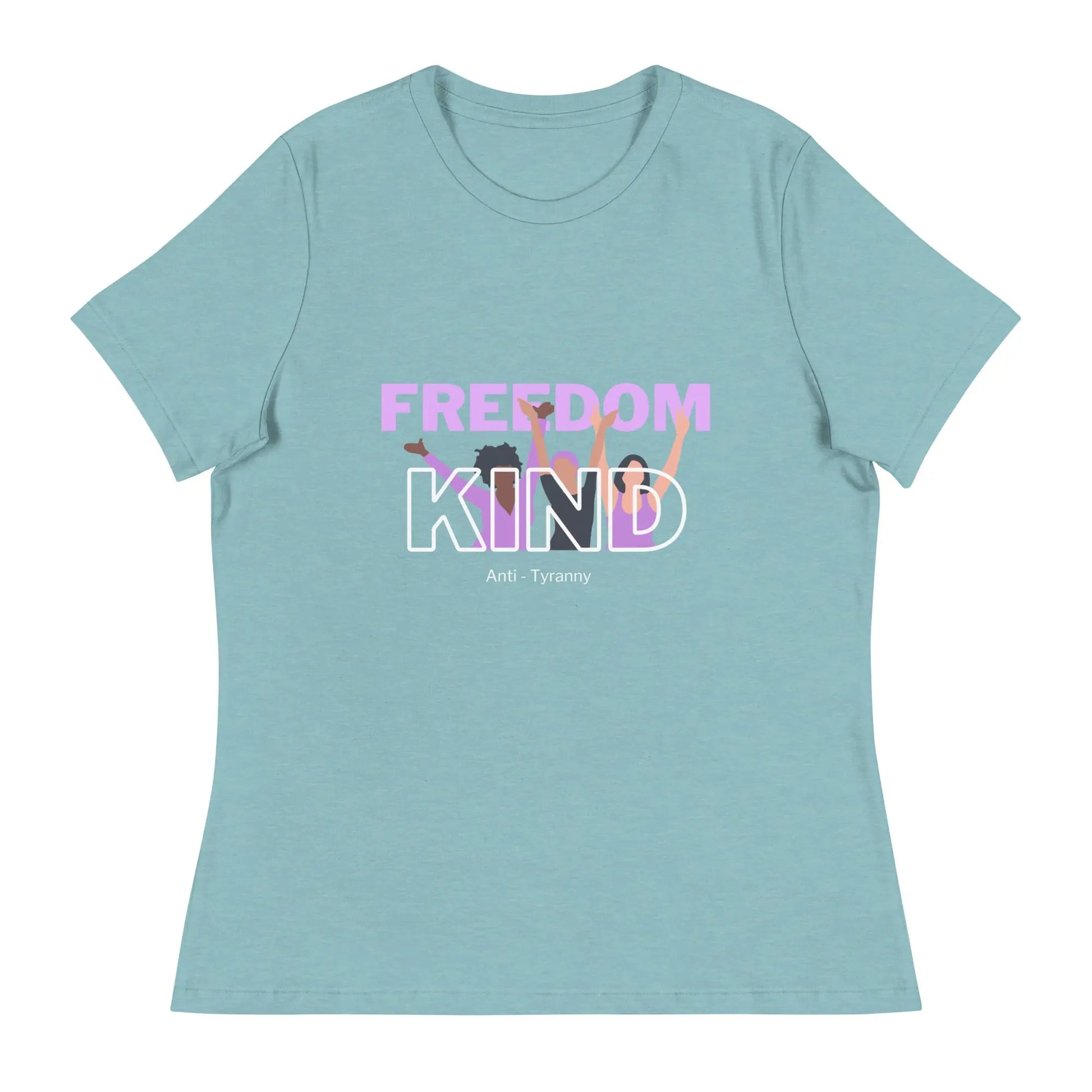 Women's Relaxed T-Shirt: Anti-Tyranny Celebration | Freedom Kind Apparel - Image #7