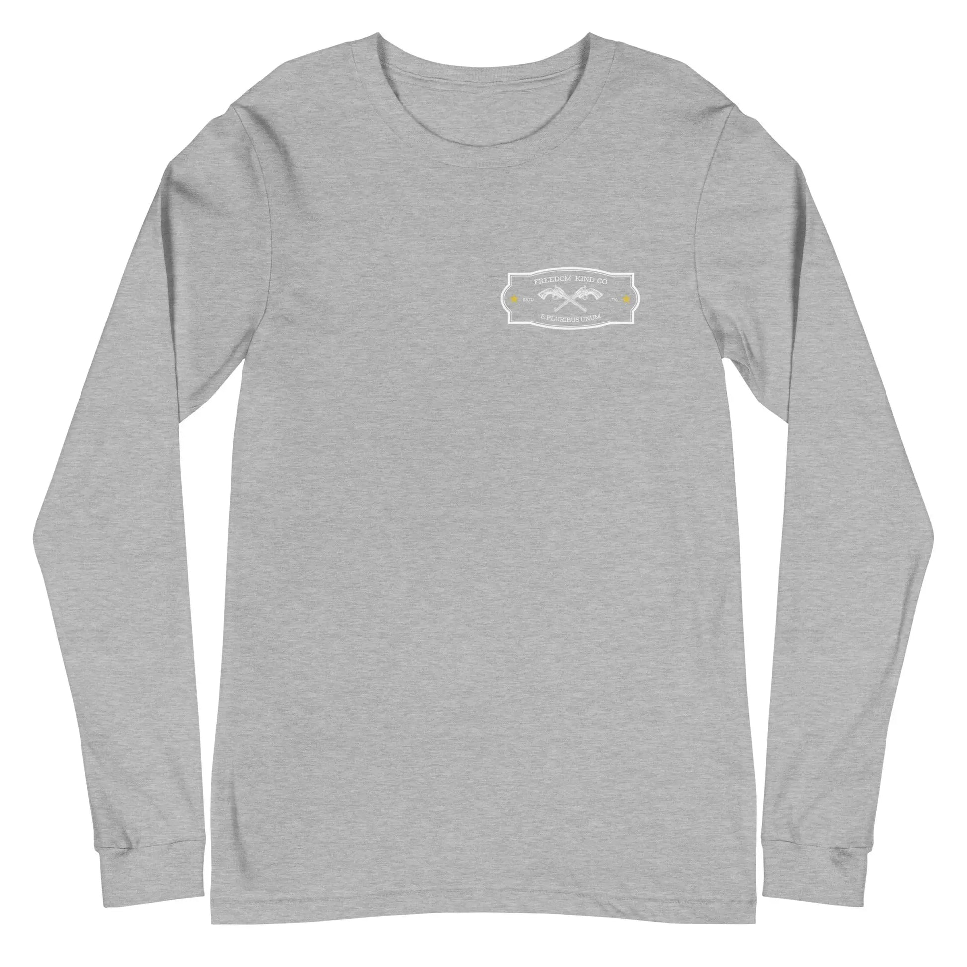 E Pluribus Unum Long Sleeve Tee | Freedom Kind Apparel - Image #23
