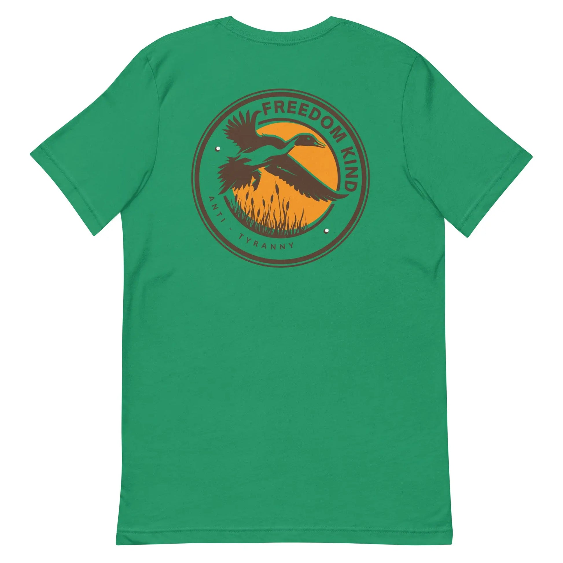 Freedom Kind Anti - Tyranny Mallard Duck T-shirt - Image #7