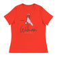 Women's Relaxed T-Shirt: 'Motherhood in Progress' | 'I'm Not Carrying an Egg, It's a Baby!' | Freedom Kind - Image #2