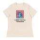 Women's Relaxed T-Shirt: 'I Didn't Vote For Communism' | Freedom Kind - Image #12